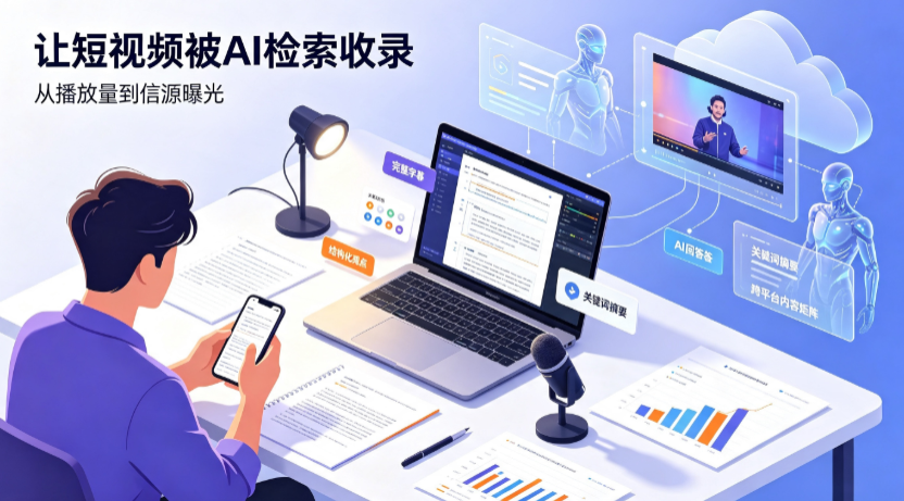 德兴市短视频创作者新必修课：吃透 GEO 优化，让抖音内容被豆包、DeepSeek、元宝智能体收录